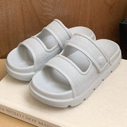 Double-strap platform slippers, view 5 - MRSLM