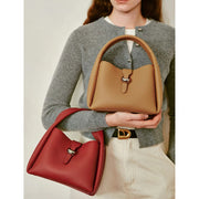 luxury women's leather shoulder bag, view 9 - MRSLM