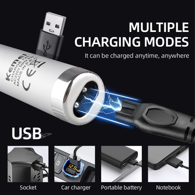 electric nose hair trimmer, view 8 - MRSLM