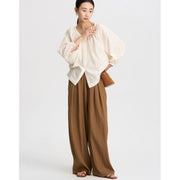 wide leg pants, view 9 - MRSLM
