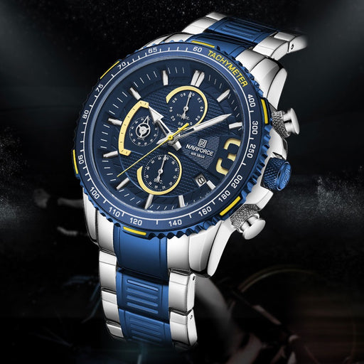 large dial waterproof luminous watch - MRSLM