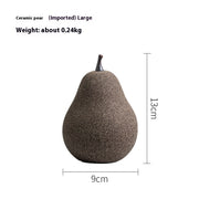ceramic pear decoration, view 6 - MRSLM