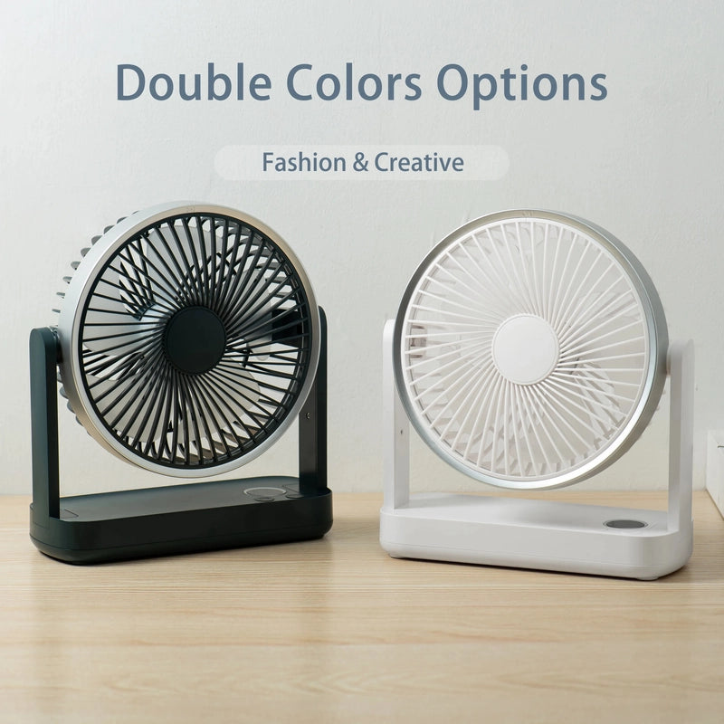 compact rechargeable usb desk fan, view 4 - MRSLM