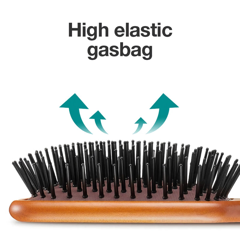 maple wood scalp massage hair brush, view 7 - MRSLM