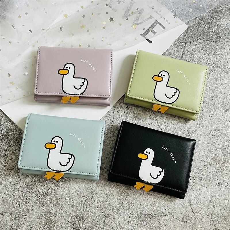 duck themed mini wallet, view 7 - MRSLM