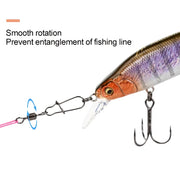 pike fishing stainless steel swivel connectors, view 12 - MRSLM