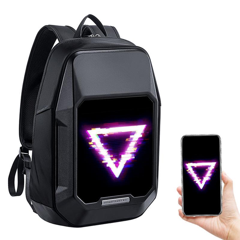 LED pixel display sling backpack - MRSLM