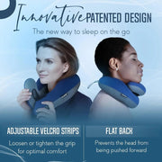 Travel neck pillow with double support, view 8 - MRSLM