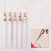 5-piece ultra-fine nail art liner brush set, view 5 - MRSLM
