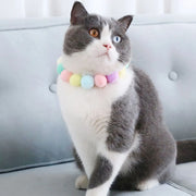 soft plush pet necklace collar, view 8 - MRSLM