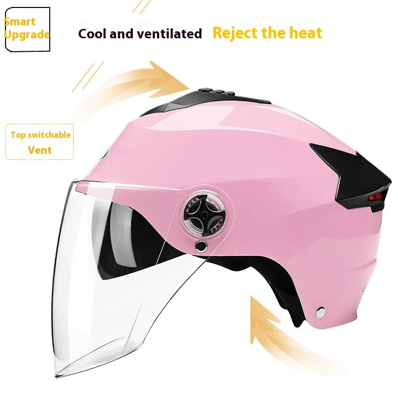 Electric bicycle helmet for adults, view 2 - MRSLM