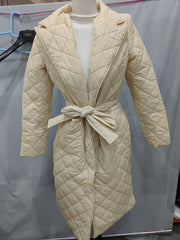 Women's slim mid-length winter coat, view 3 - MRSLM