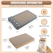 durable cat scratching board, view 9 - MRSLM