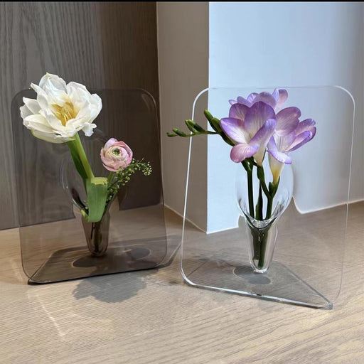 acrylic photo frame vase - MRSLM