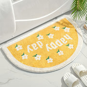 flower greeting mat, view 4 - MRSLM