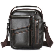 men's leather crossbody bag, view 5 - MRSLM