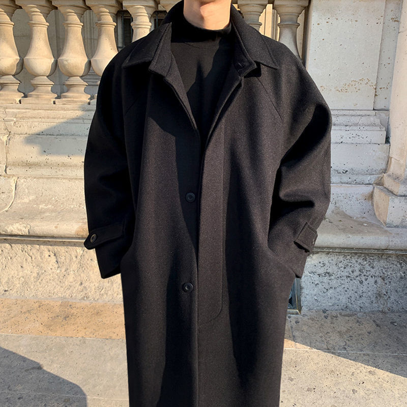men's thick loose coat - MRSLM