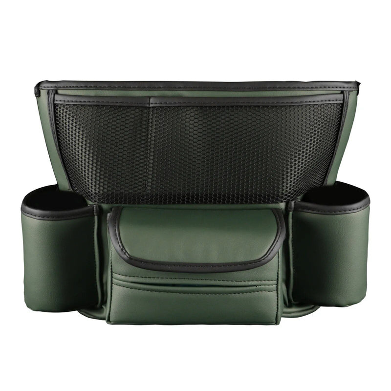 leather car seat organizer, view 4 - MRSLM