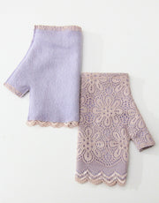 thin mulberry silk finger gloves, view 22 - MRSLM