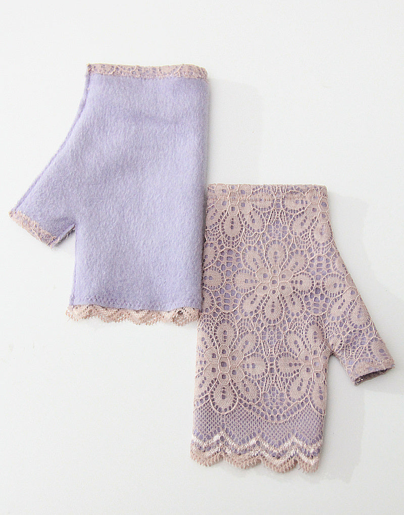 thin mulberry silk finger gloves, view 22 - MRSLM