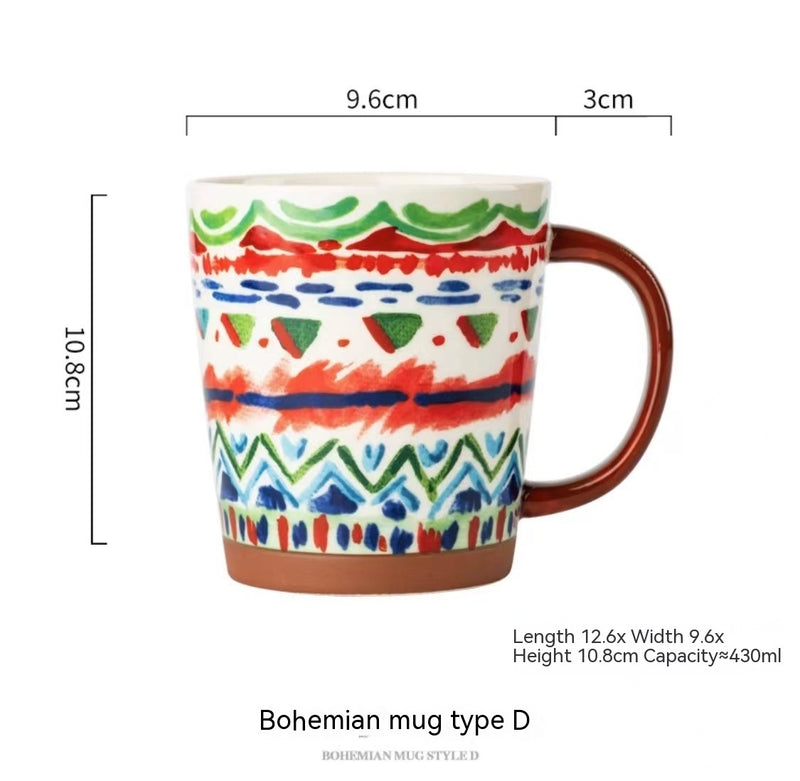 hand-painted graffiti ceramic mug, view 8 - MRSLM