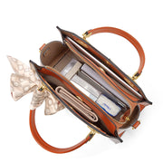 Retro bow tie top-handle crossbody bag, view 6 - MRSLM