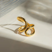 Irregular wave ring, view 3 - MRSLM