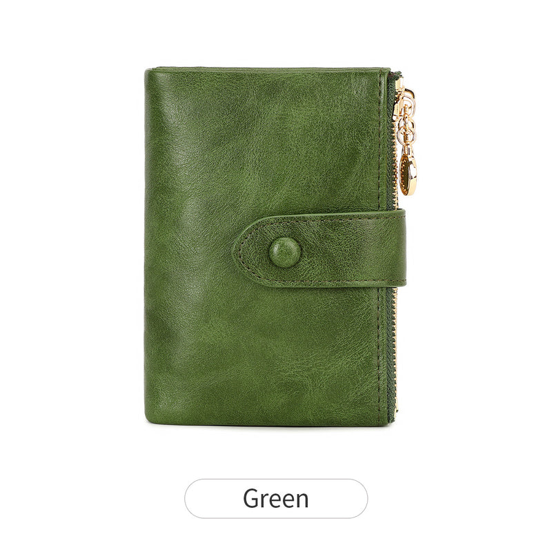 minimalist large capacity zipper wallet, view 9 - MRSLM