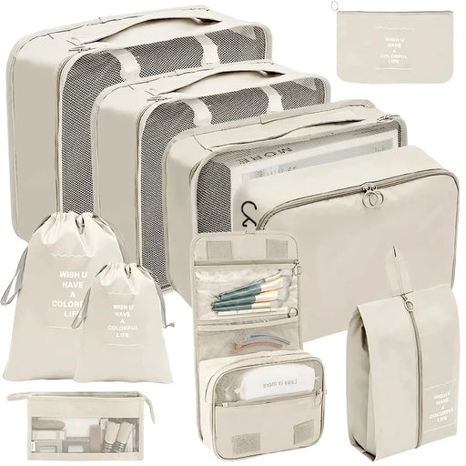 7-piece travel packing cubes set - MRSLM