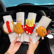 Plush cartoon car seatbelt cover - MRSLM