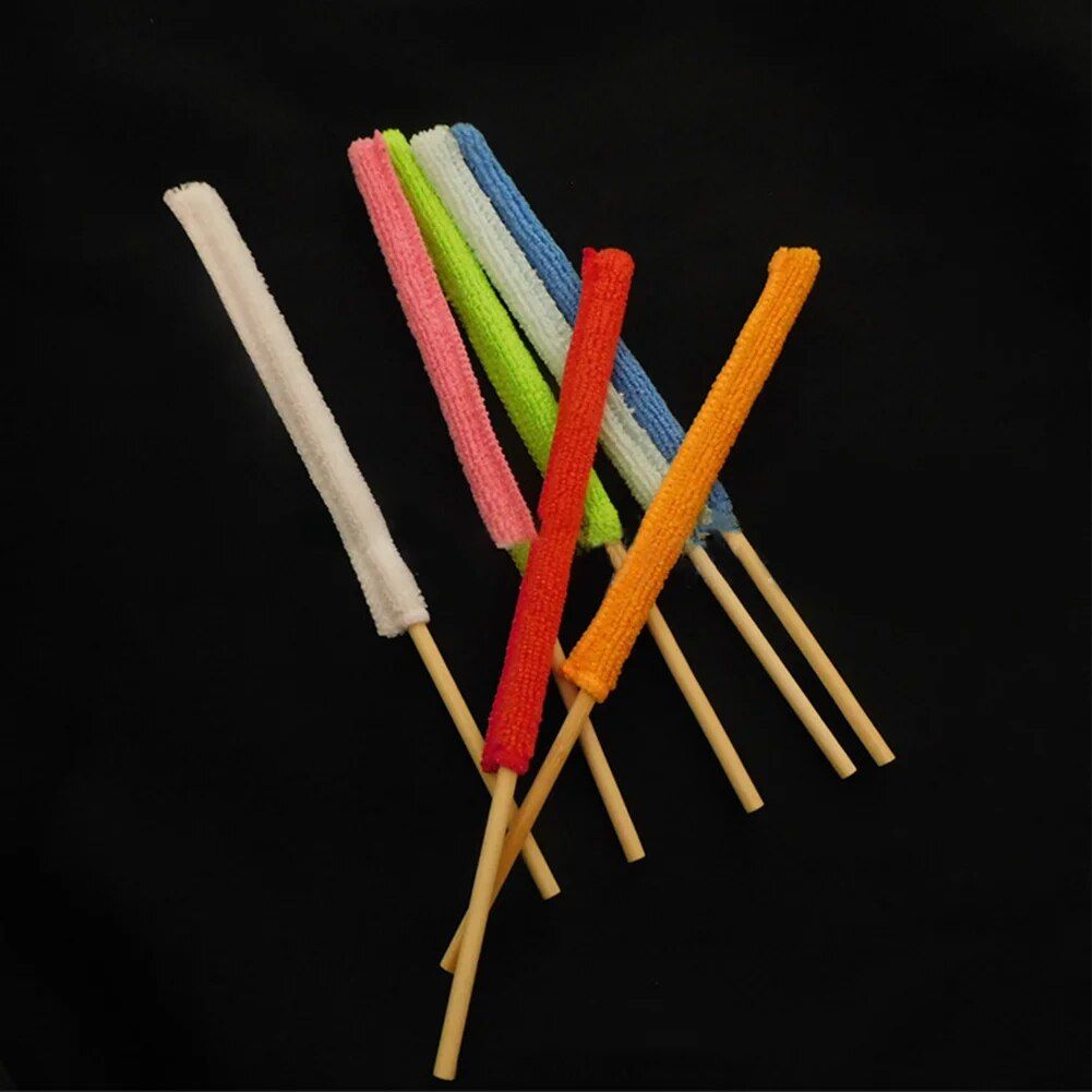 12pcs Microfiber Detail Duster Sticks for Precise Cleaning