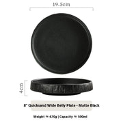 household creative ceramic plate, view 8 - MRSLM