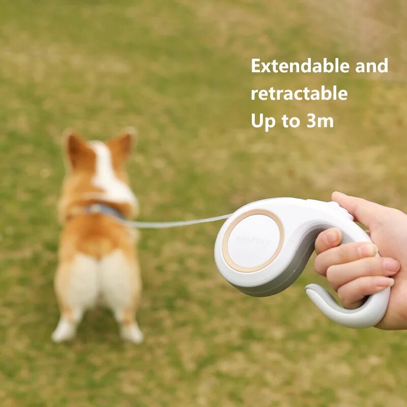 Heavy duty retractable dog leash, view 8 - MRSLM