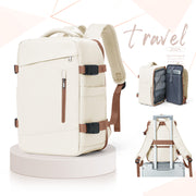 large travel backpack with laptop compartment, view 7 - MRSLM