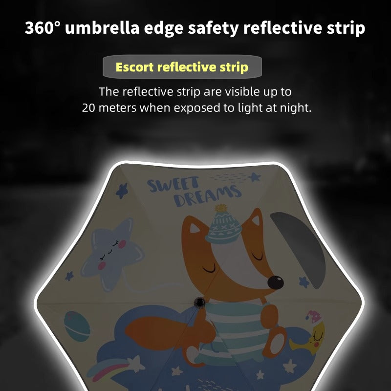cartoon UV umbrella for kids, view 11 - MRSLM