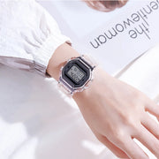 Women's LED digital square watch, view 10 - MRSLM