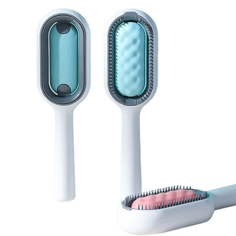 double-sided pet grooming comb, view 9 - MRSLM