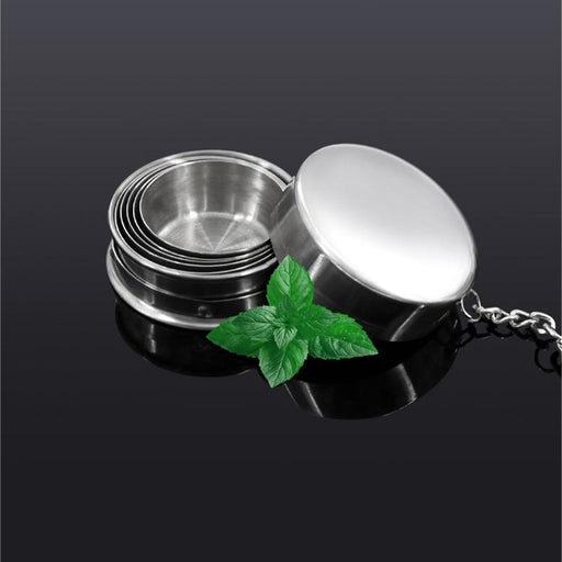 compact stainless steel folding cup - MRSLM