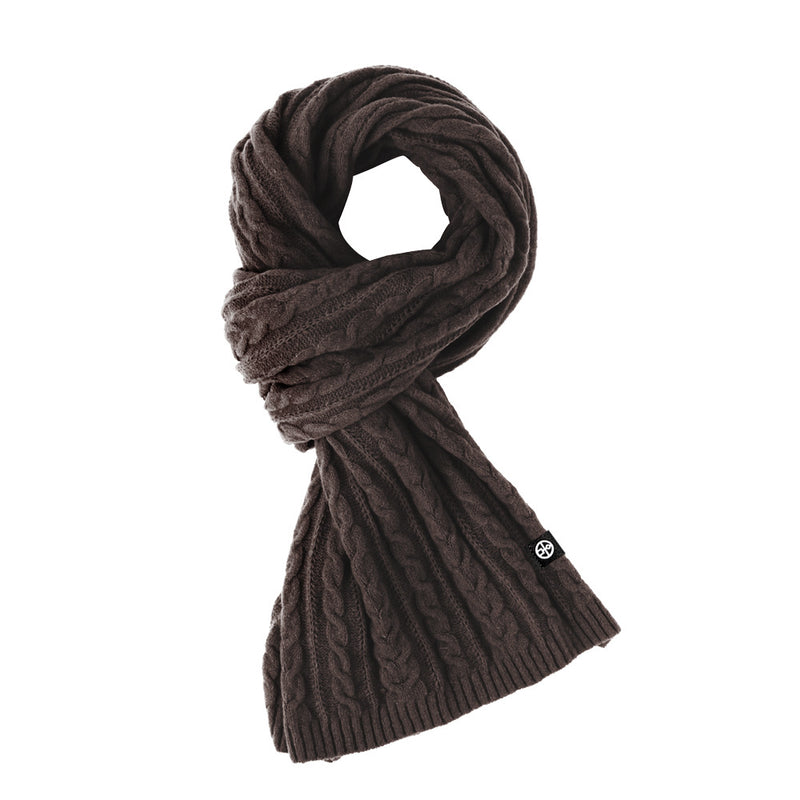 Women's long knit winter scarf, view 12 - MRSLM