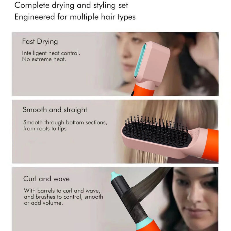 5-in-1 multi styler hair dryer, view 4 - MRSLM
