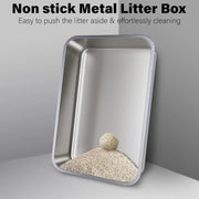 stainless steel cat litter box 3-pack, view 5 - MRSLM