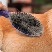 double-sided dog grooming brush, view 5 - MRSLM