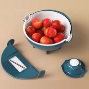 2-in-1 vegetable slicer and fruit strainer, view 9 - MRSLM