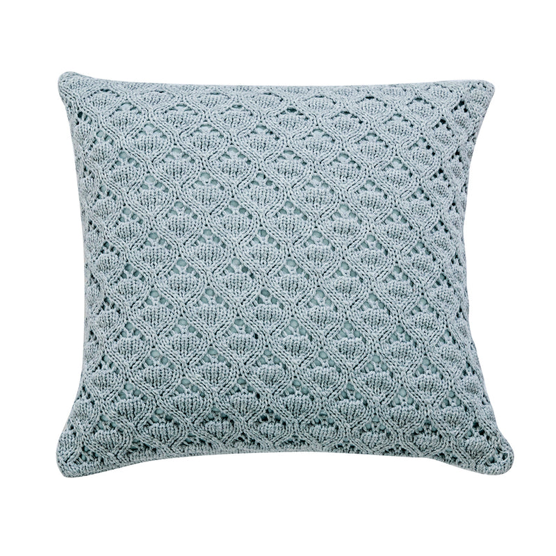 diamond knit cushion cover, view 3 - MRSLM
