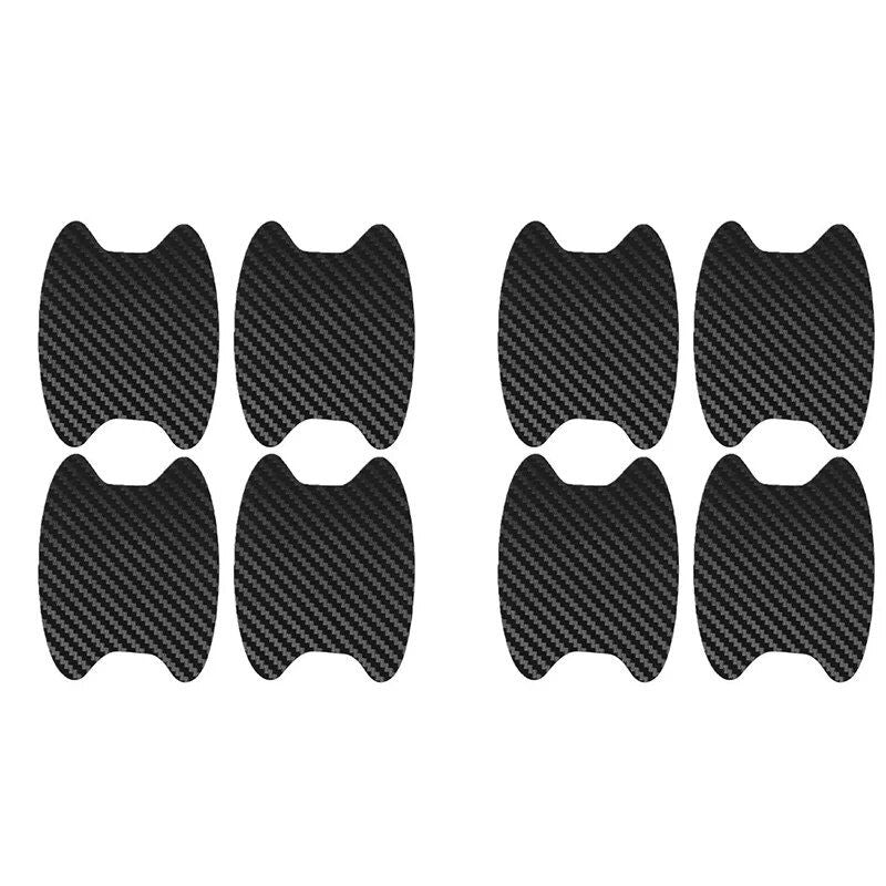 Carbon Fiber Car Door Protective Stickers - 4Pcs/Set