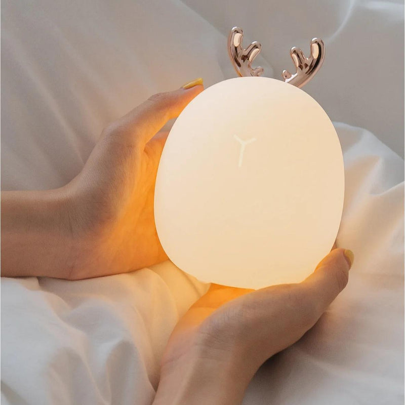 rabbit deer led night light, view 8 - MRSLM