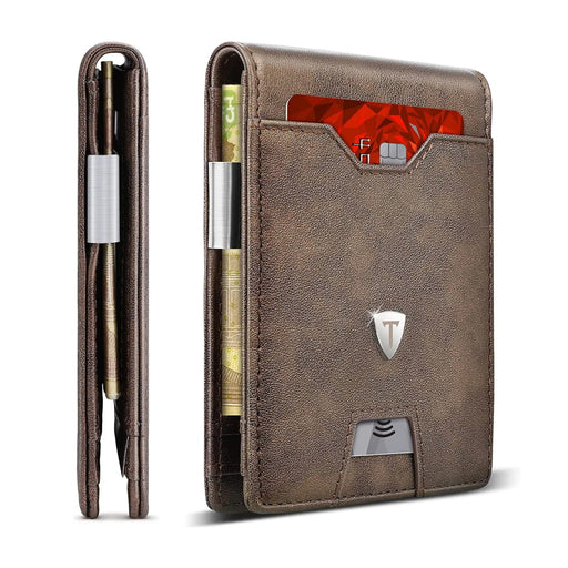 slim bifold leather wallet - MRSLM