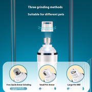 electric pet nail grinder, view 6 - MRSLM