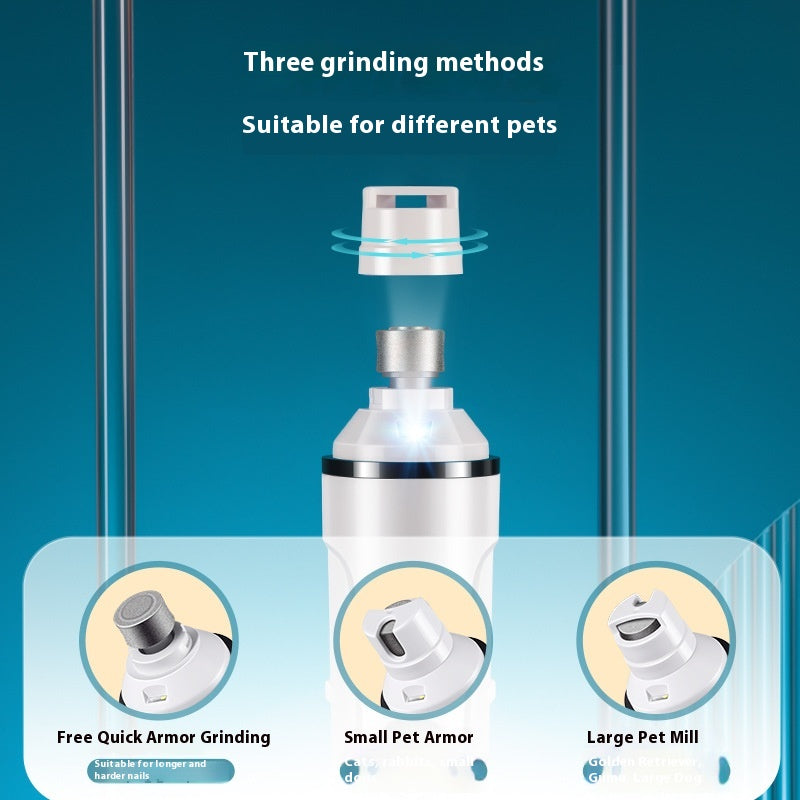 electric pet nail grinder, view 6 - MRSLM