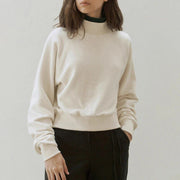 turtleneck cotton hoodie, view 5 - MRSLM